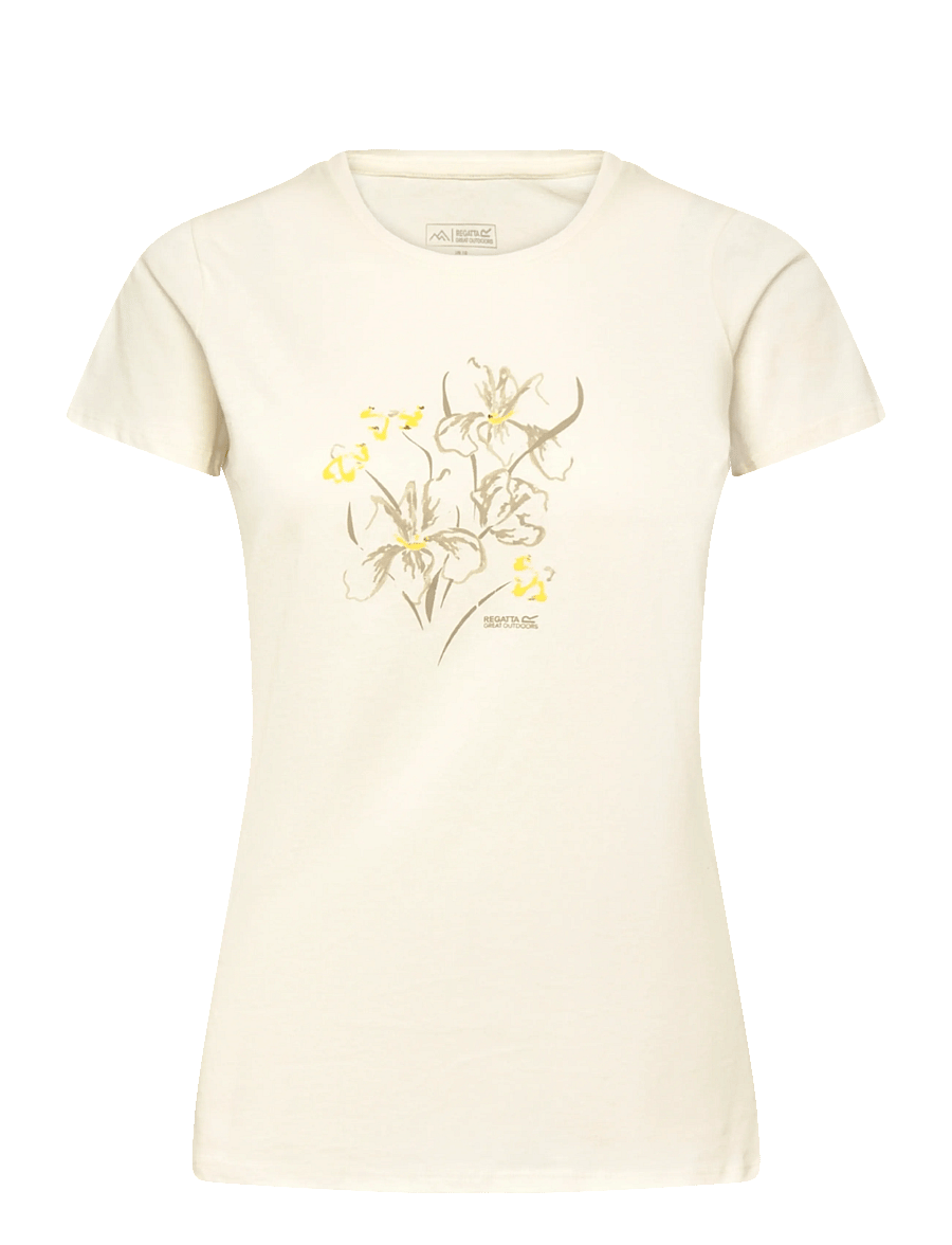Regatta - Women's Breezed T-shirt - t-shirts - barley white - 0