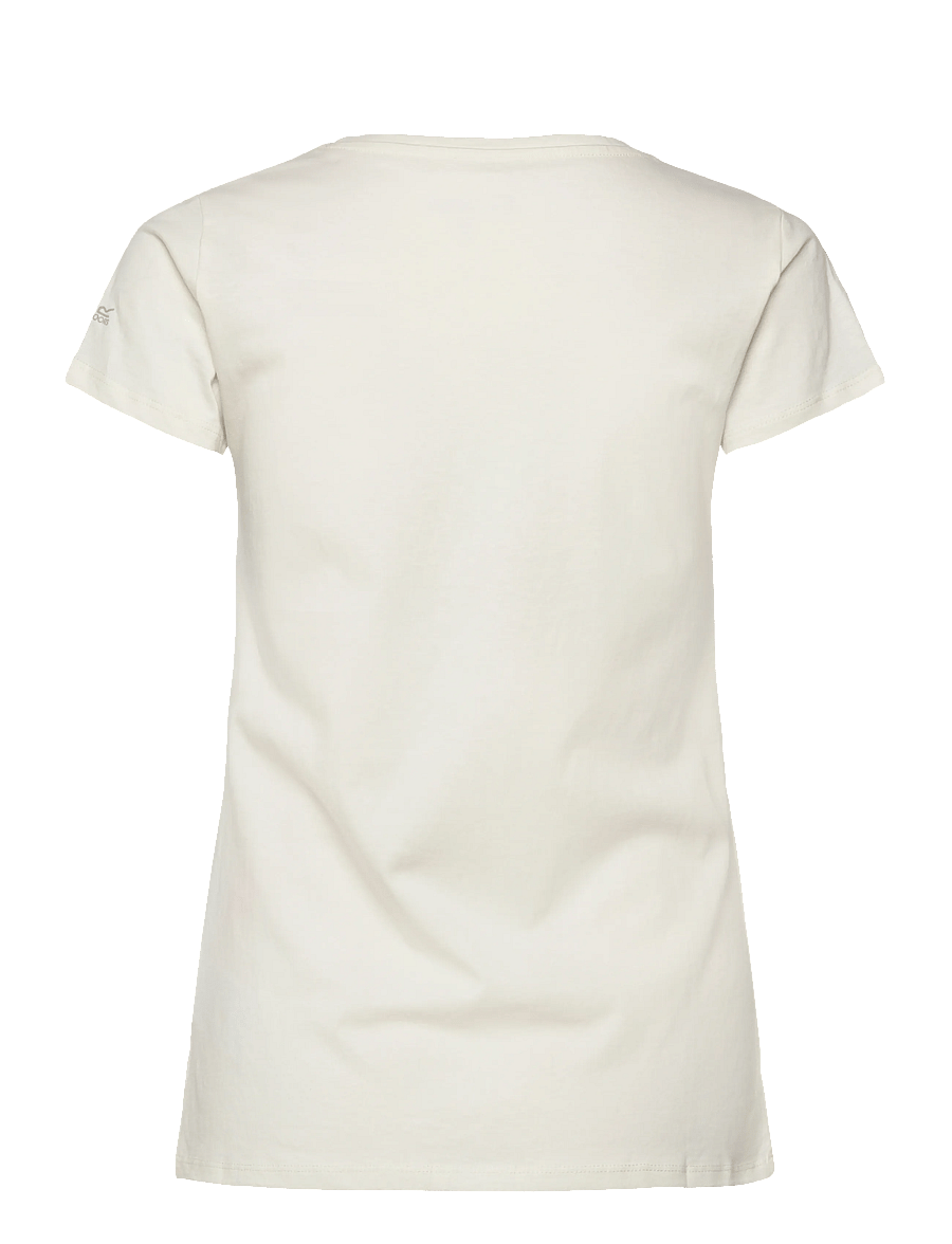 Regatta - Women's Breezed T-shirt - t-shirts - barley white - 1