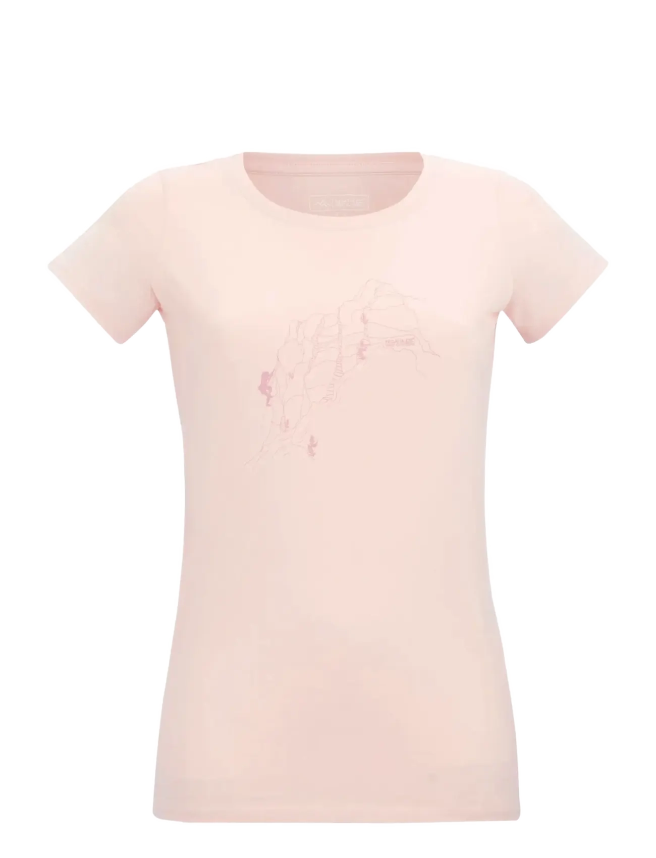 Regatta Women's Breezed T-shirt - Koszulki i t-shirty - PINK HAZE / pink/rose