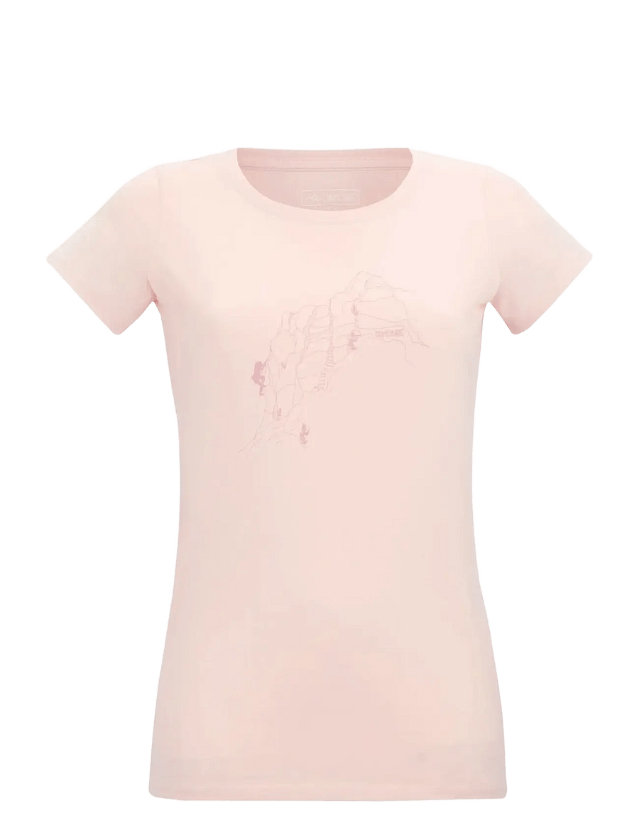 Regatta - Women's Breezed T-shirt - t-shirts - pink haze - 1