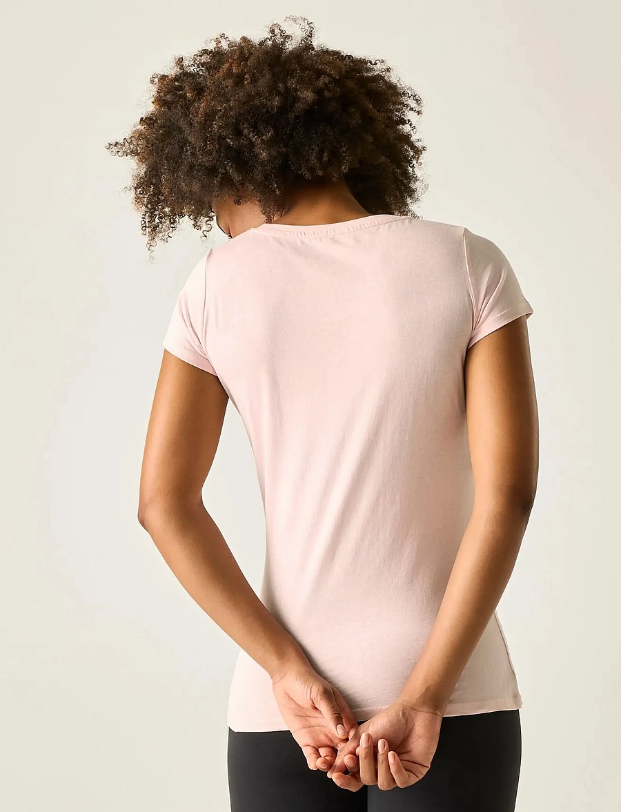 Regatta - Women's Breezed T-shirt - t-shirts - pink haze - 4