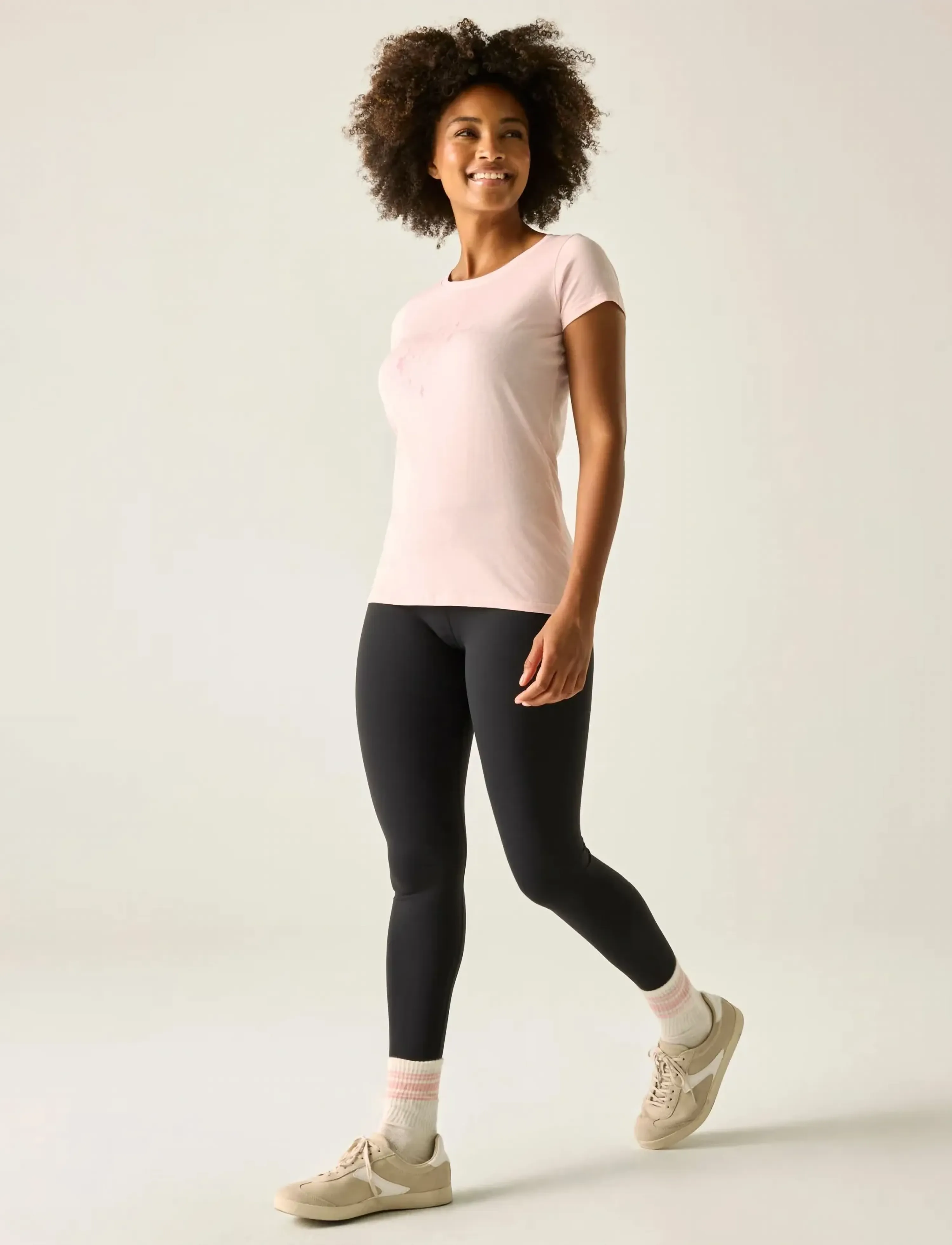 Regatta - Women's Breezed T-shirt - t-shirts - pink haze - 5
