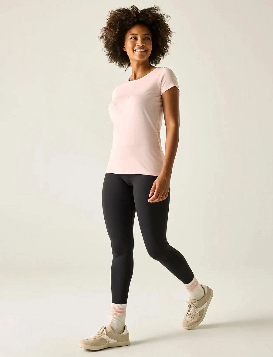 Regatta - Women's Breezed T-shirt - t-shirts - pink haze - 5