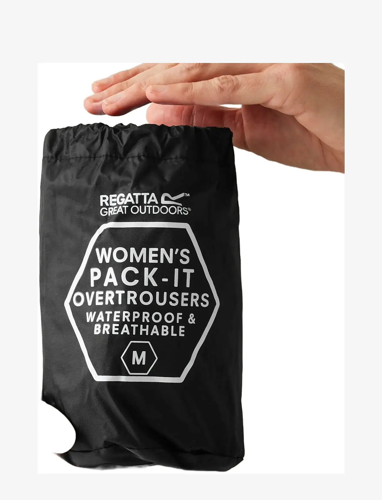 Regatta - Pack-It Overtrousers - black - 3