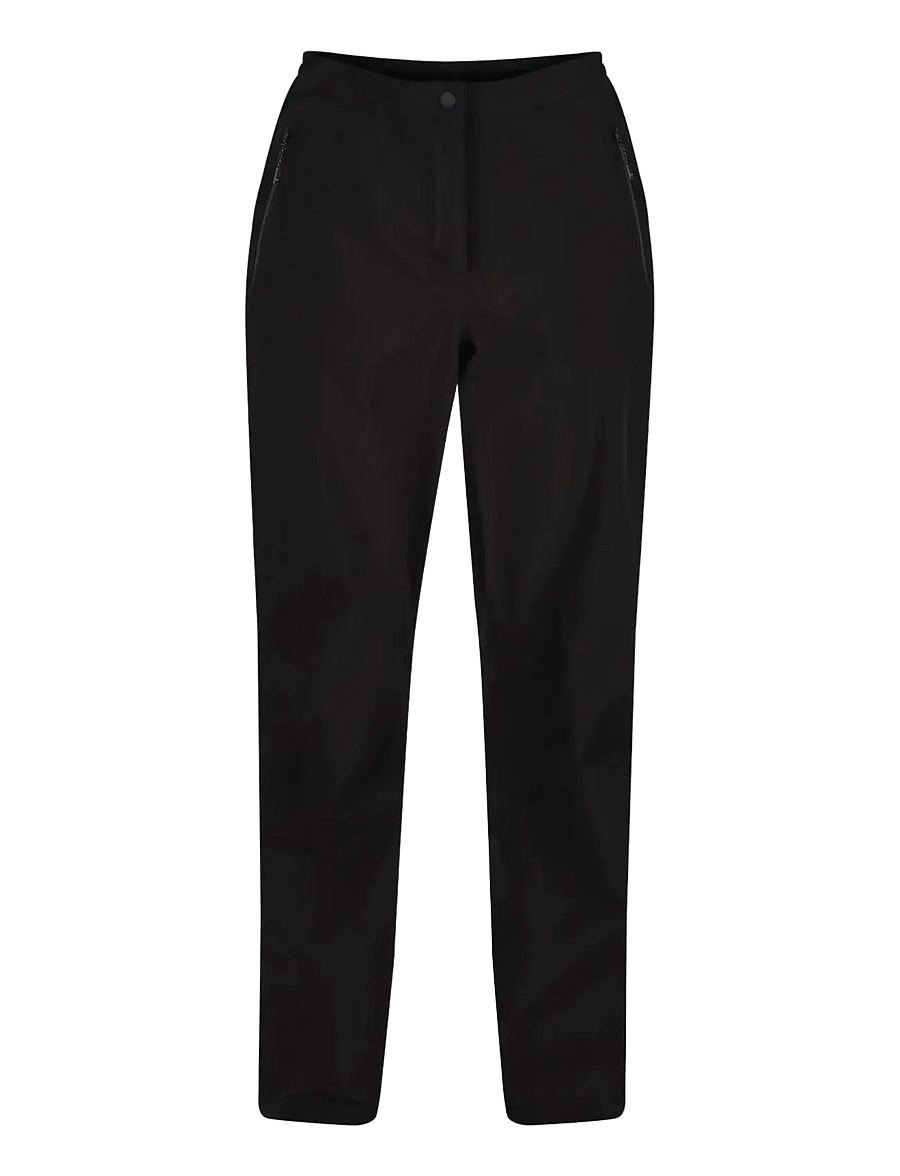 Regatta - Wmns Highton Stretch Overtrouser - fritidsbukser - black - 1
