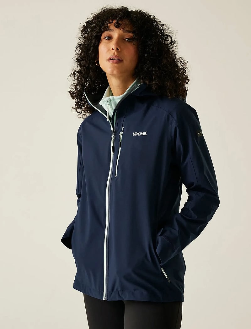 Regatta - Womens Birchdale II - friluftsjackor - navy - 0