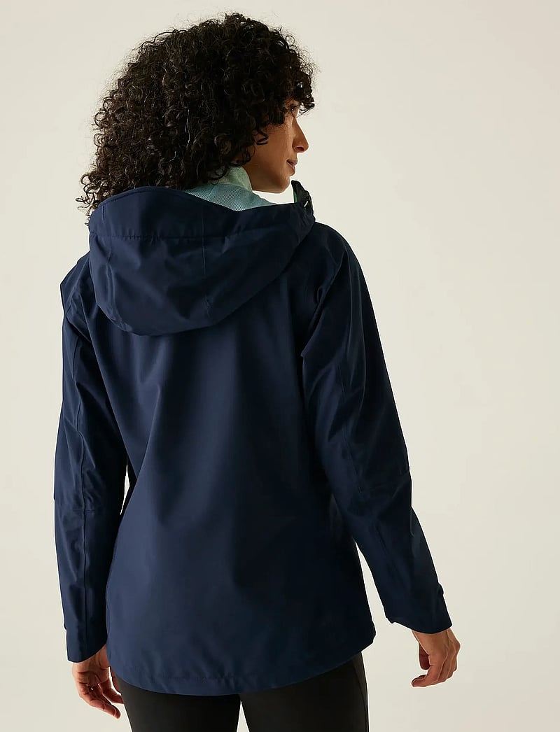 Regatta - Womens Birchdale II - friluftsjackor - navy - 5