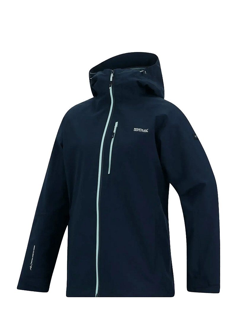 Regatta - Womens Birchdale II - friluftsjackor - navy - 3