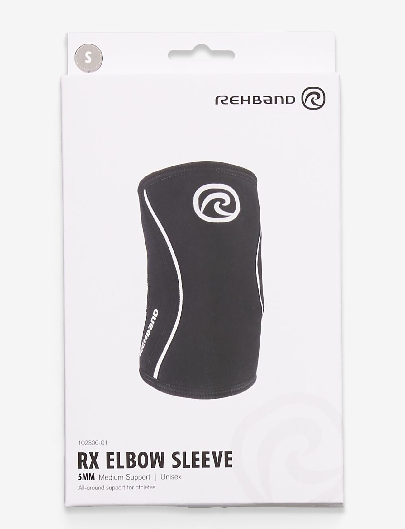 Rehband - RXElbow-Sleeve 5mm - mažiausios kainos - black - 0