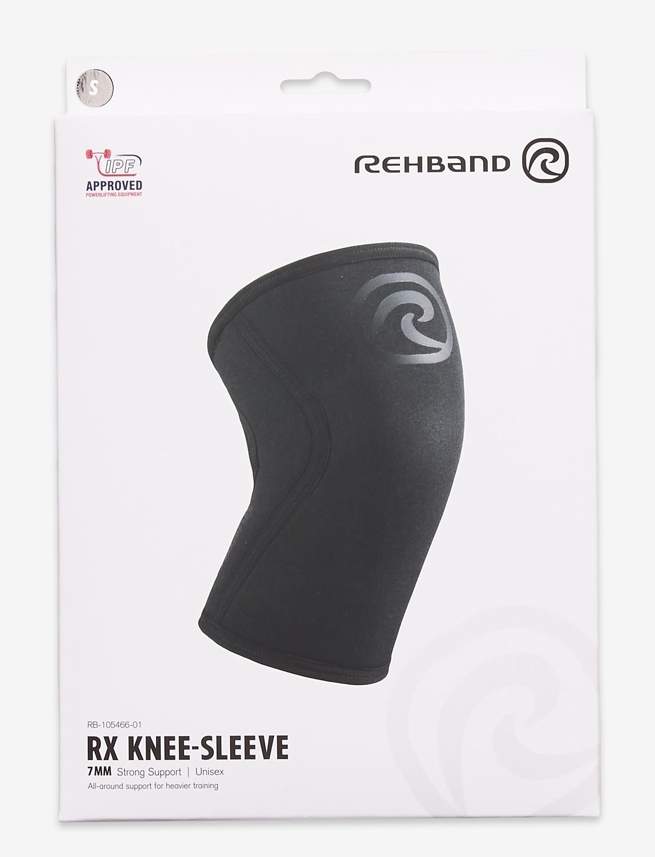 Rehband - RX Knee-Sleeve 7mm - kniestütze - carbon black - 0