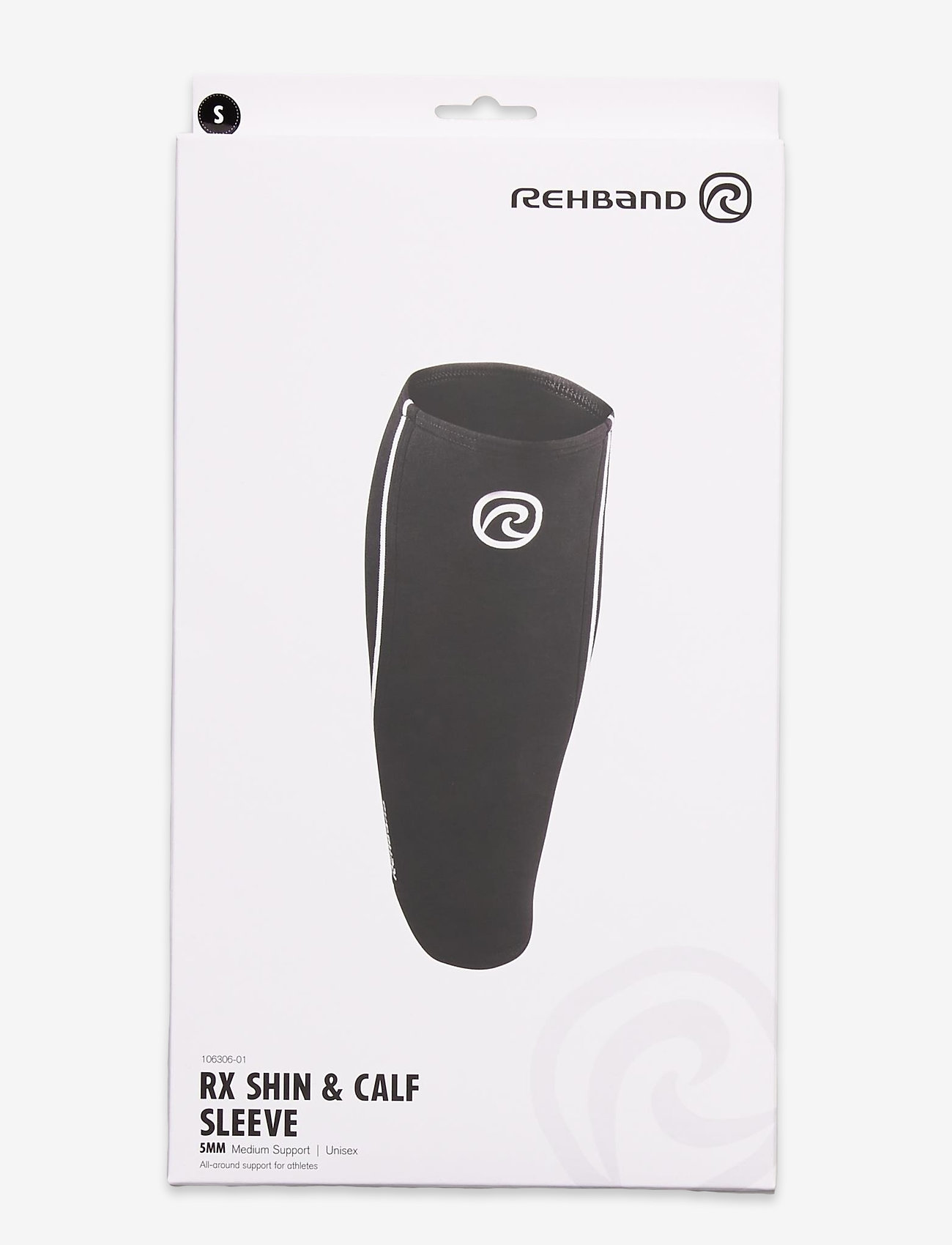 Rehband - RXShin/Calf-Sleeve - de laveste prisene - black - 0