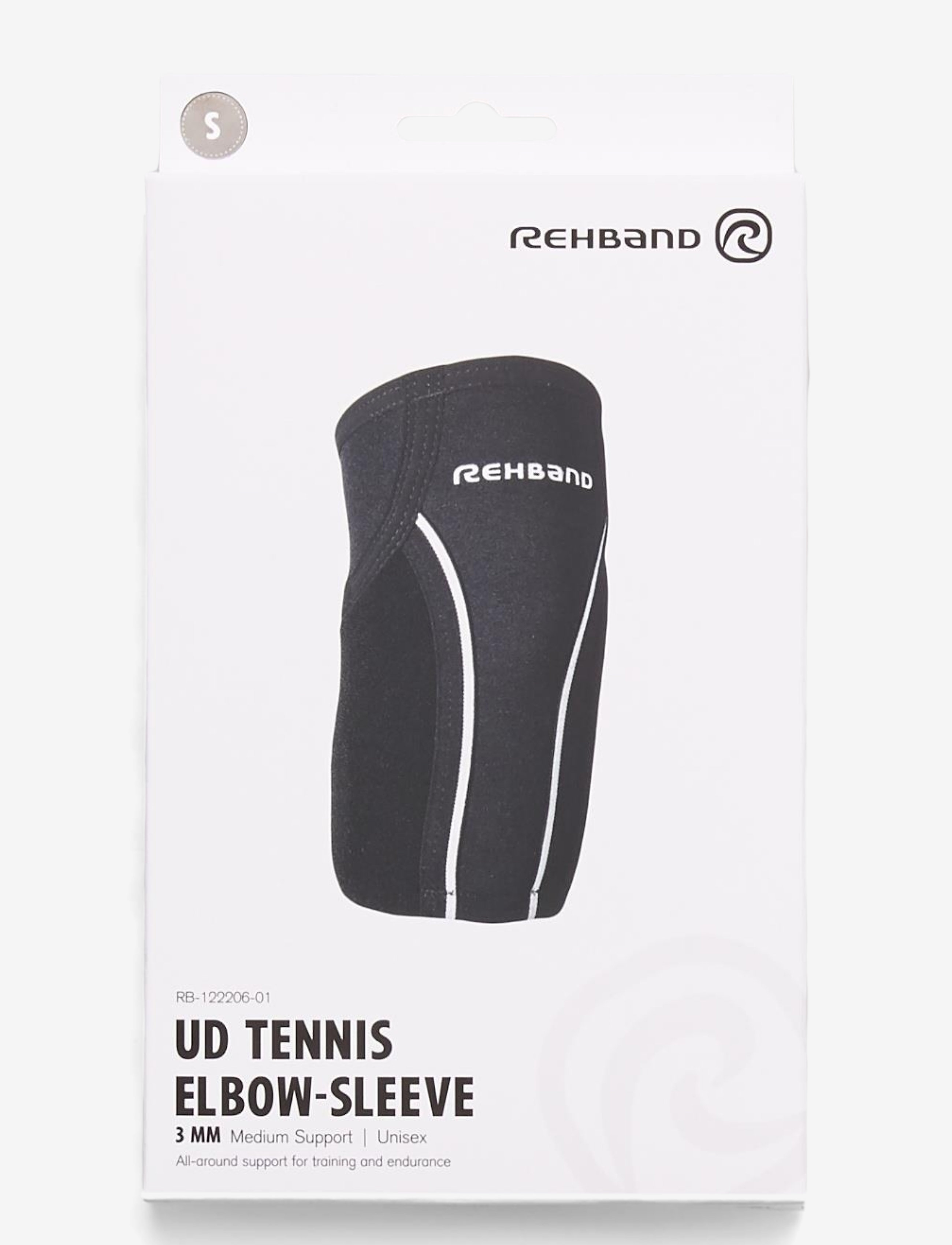Rehband - UD Tennis Elbow-Sleeve 3mm - kyynärpäätuet - black - 0