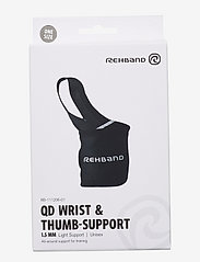 Rehband - QD Wrist & Thumb Support Black - lowest prices - one color - 4