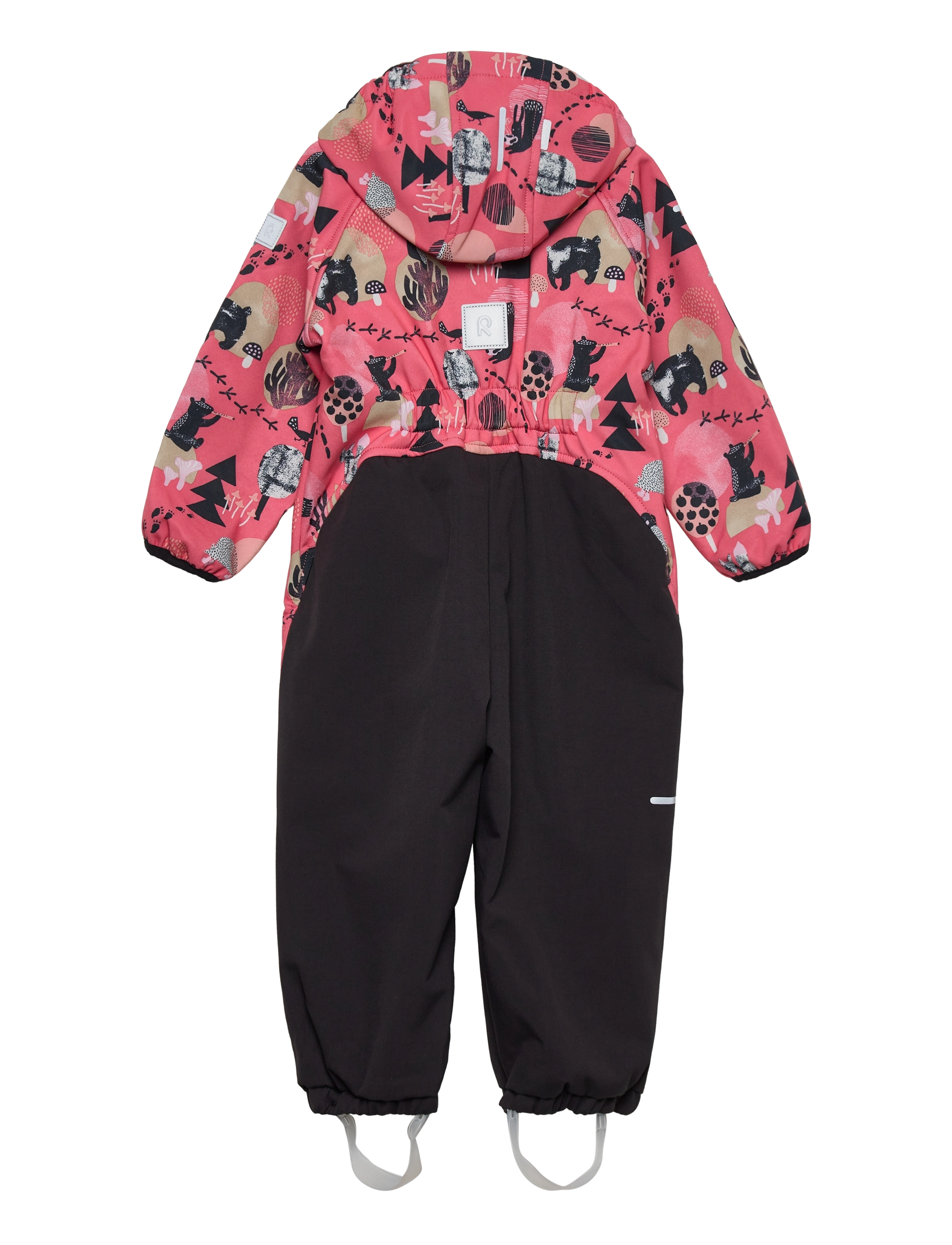 Reima - Softshell overall, Mjosa - pink coral - 1