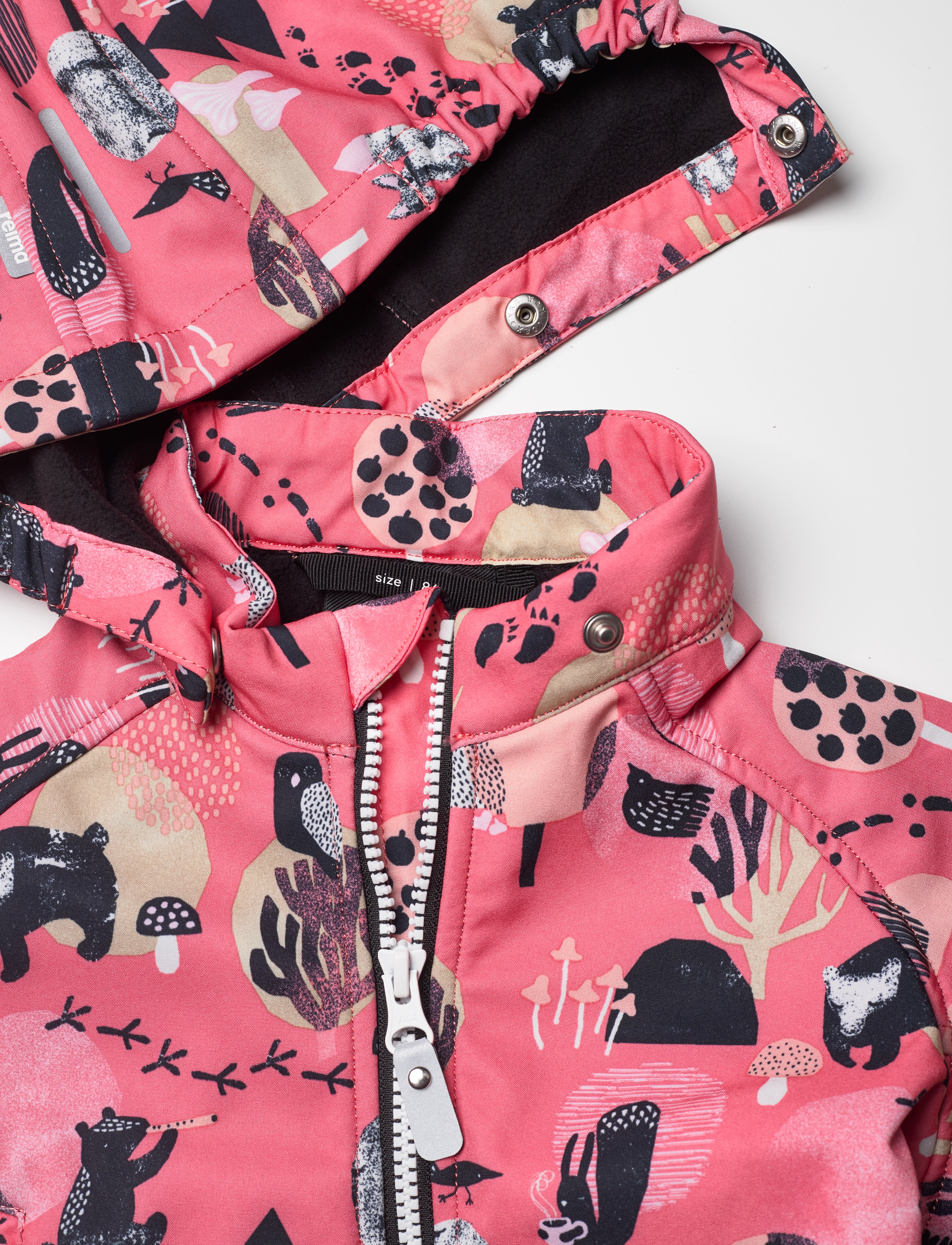 Reima - Softshell overall, Mjosa - pink coral - 3