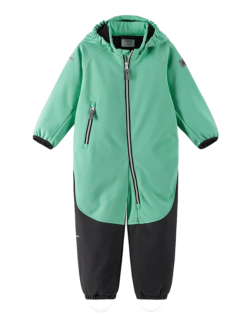 Reima - Softshell overall, Mjosa - softshell coveralls - fresh mint - 0