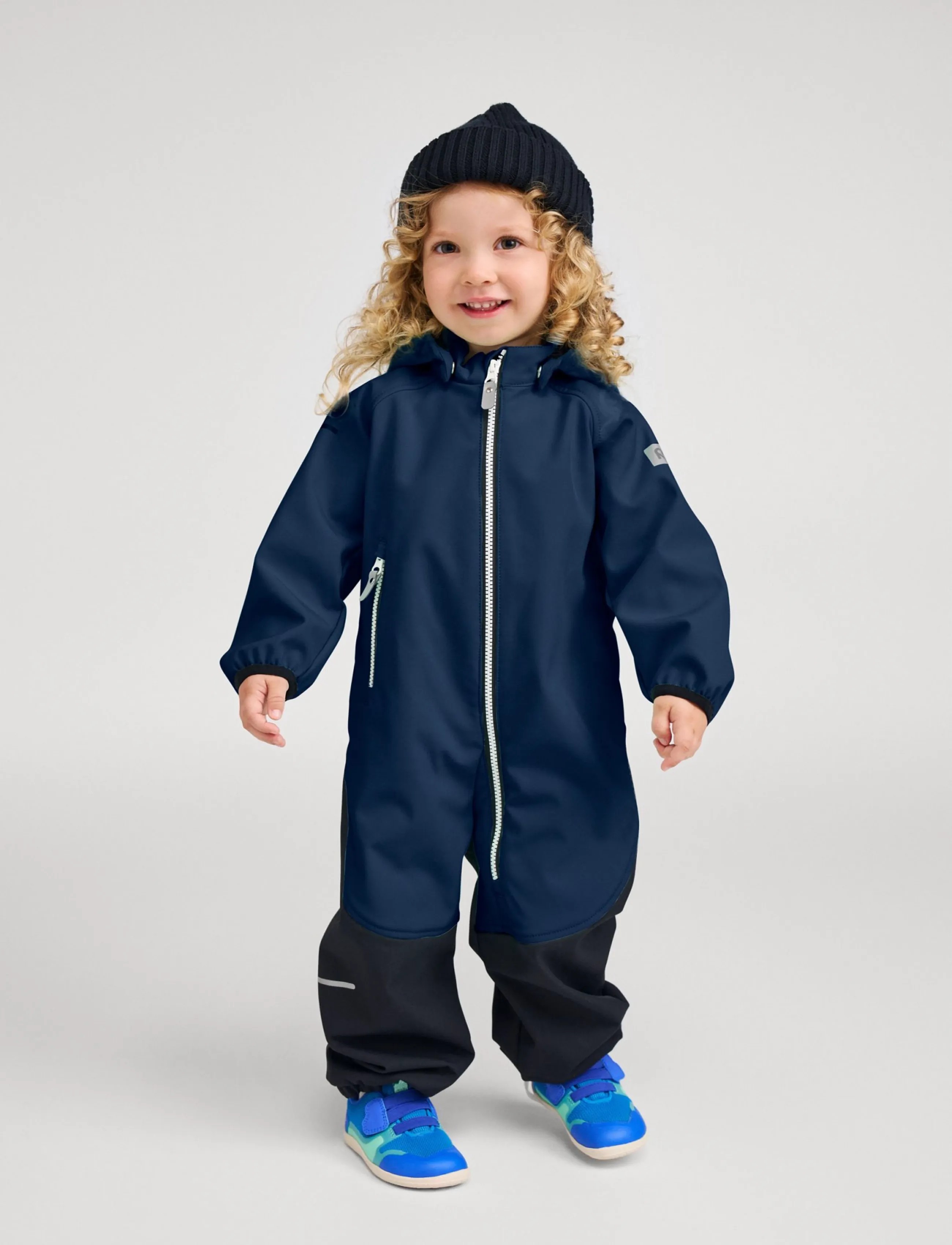 Reima Softshell Overall, Mjosa, 86, Coveralls, Marineblau - Kinder