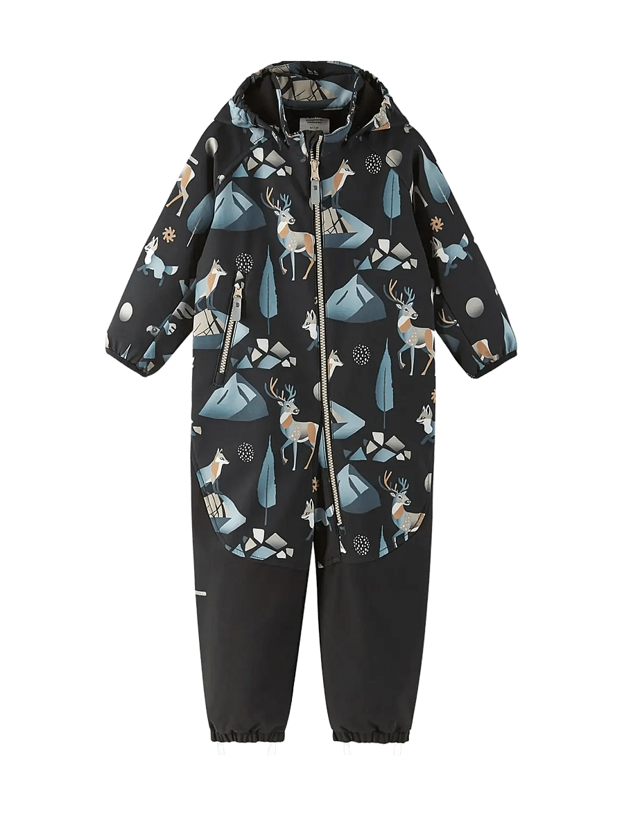 Reima - Softshell overall, Mjosa - softshell dragter - black - 1