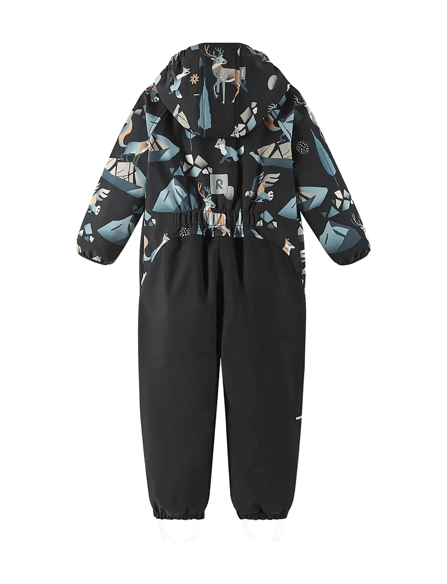 Reima - Softshell overall, Mjosa - softshell dragter - black - 2