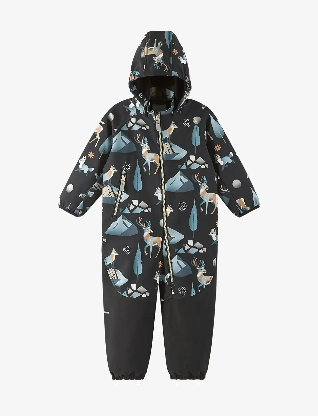 Reima - Softshell overall, Mjosa - softshell dragter - black - 3