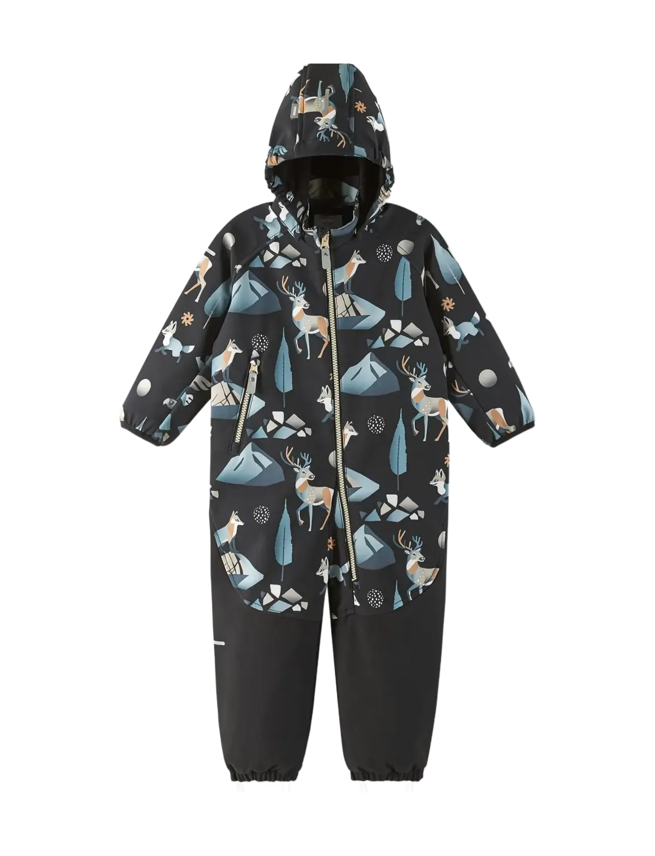 Reima - Softshell overall, Mjosa - koorikkombinesoonid - black - 3