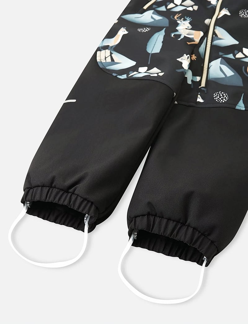 Reima - Softshell overall, Mjosa - softshell dragter - black - 4