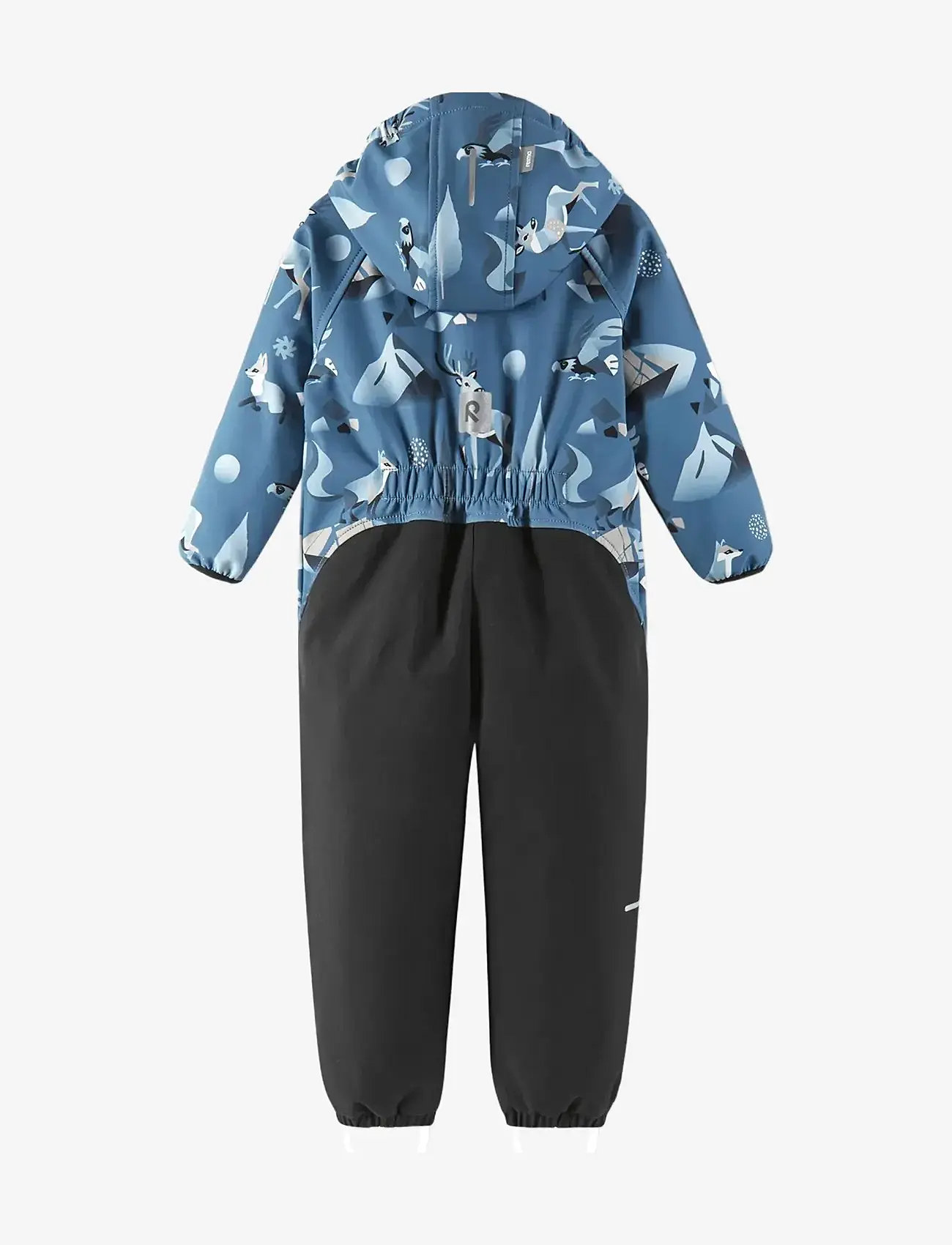 Reima - Softshell overall, Mjosa - shell overalls - blue ocean - 1