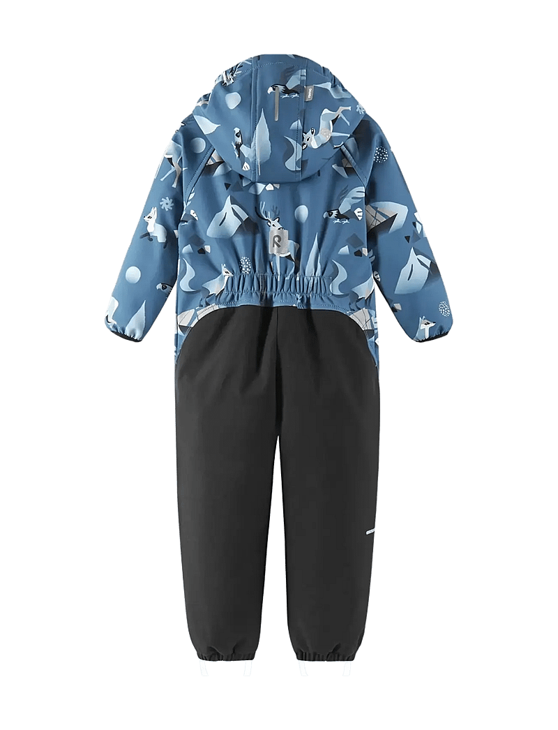 Reima - Softshell overall, Mjosa - softshelloveraller - blue ocean - 2
