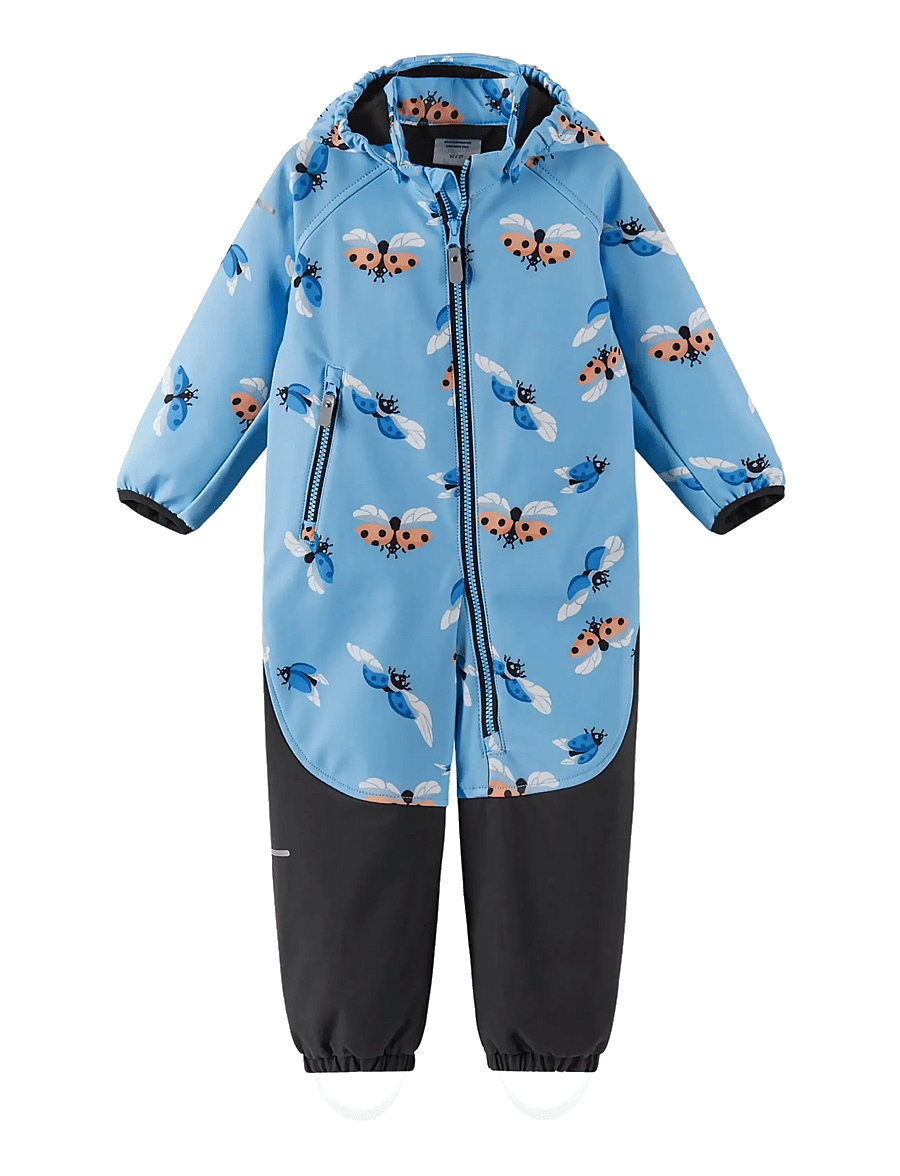 Reima - Softshell overall, Mjosa - softshell-overalls - fresh blue - 0
