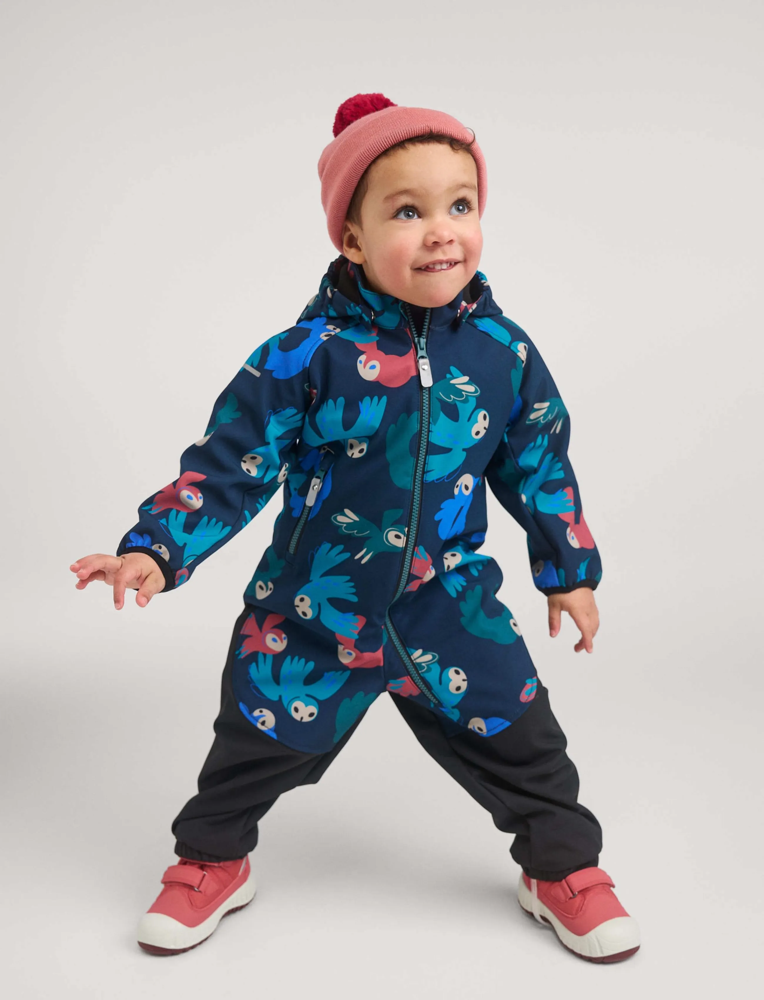 Reima Softshell Overall, Mjosa, 74, Coveralls, Marineblau - Kinder