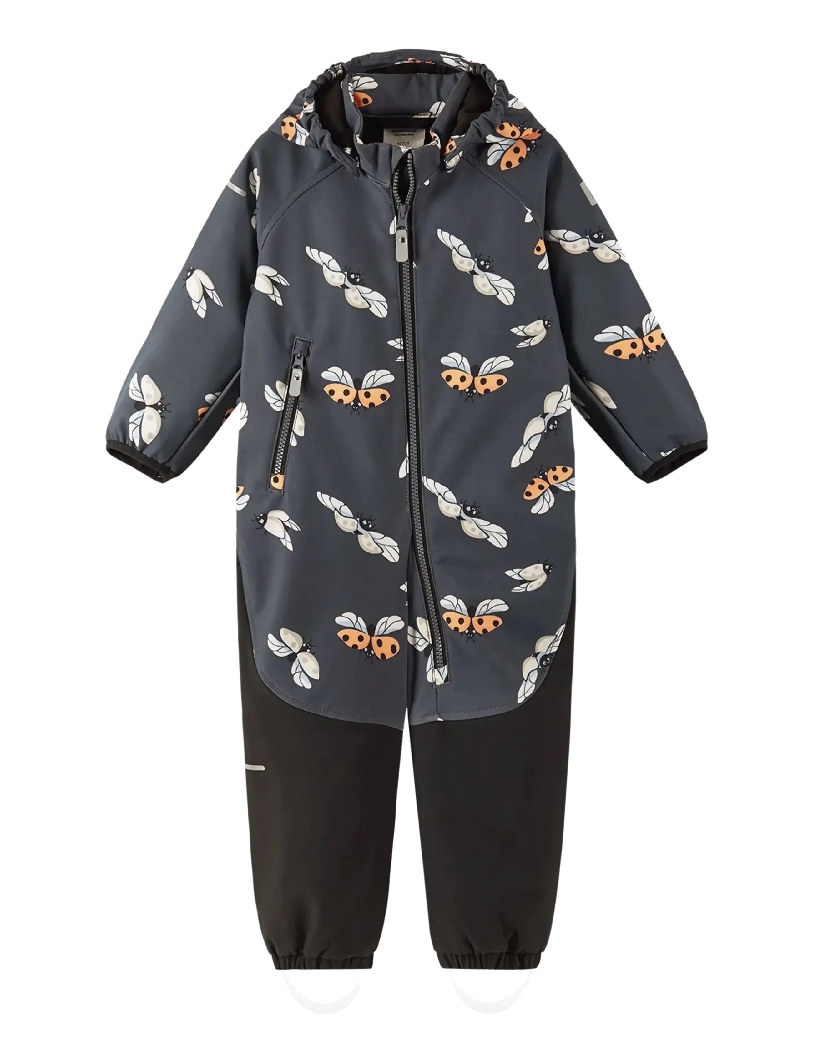 Reima Softshell overall, Mjosa - 4 for 3 - SOFT BLACK / black