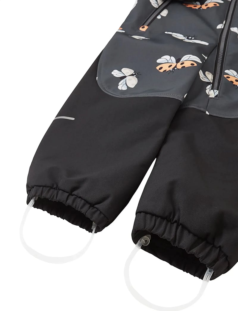 Reima - Softshell overall, Mjosa - softshell-overalls - soft black - 4
