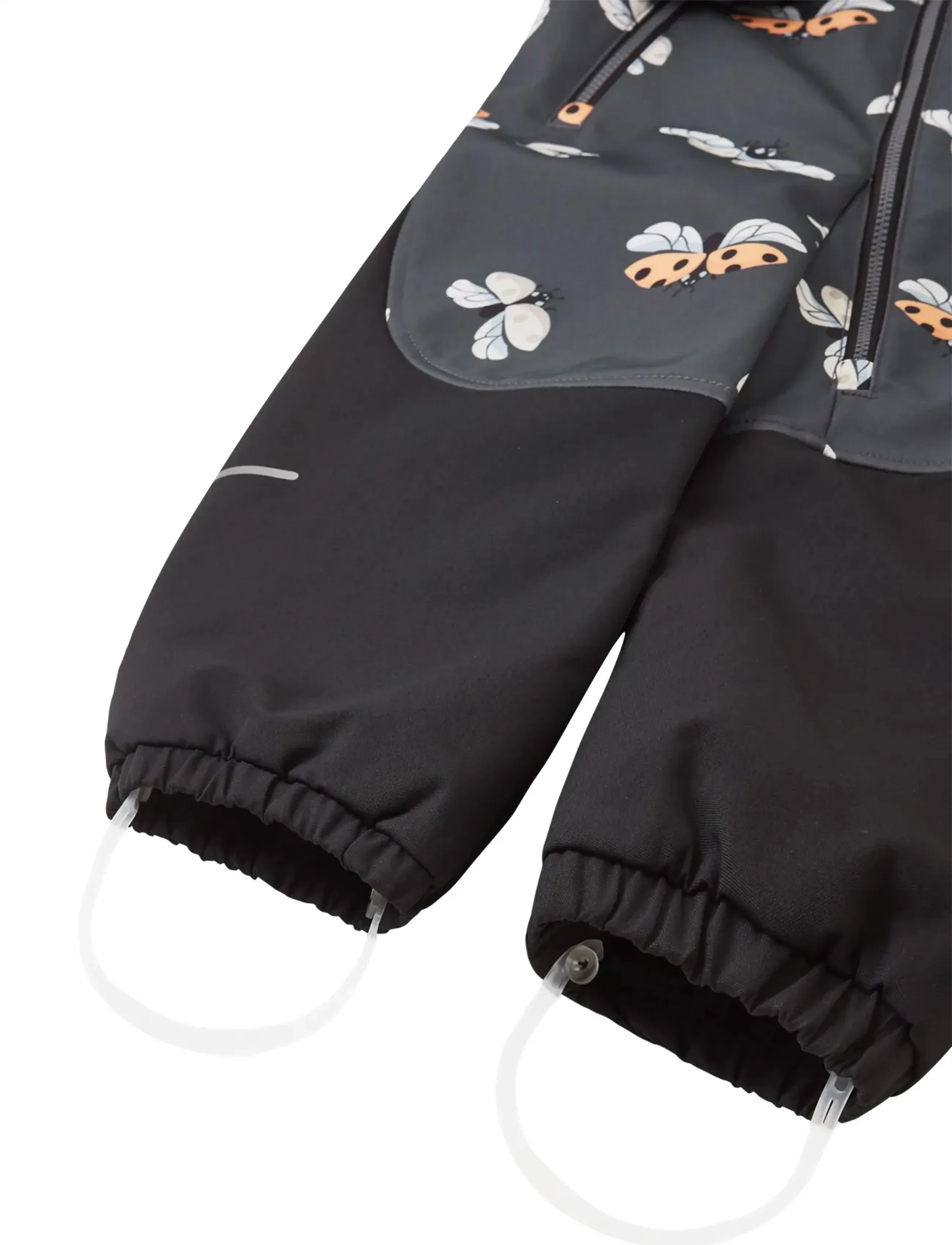 Reima - Softshell overall, Mjosa - softshelloveraller - soft black - 4