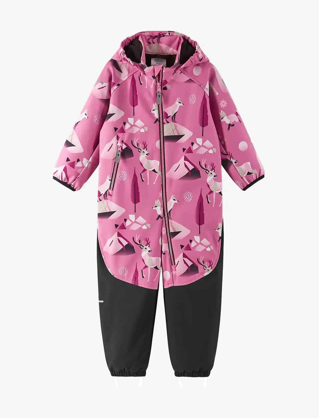 Reima - Softshell overall, Mjosa - softshell dragter - soft coral - 0