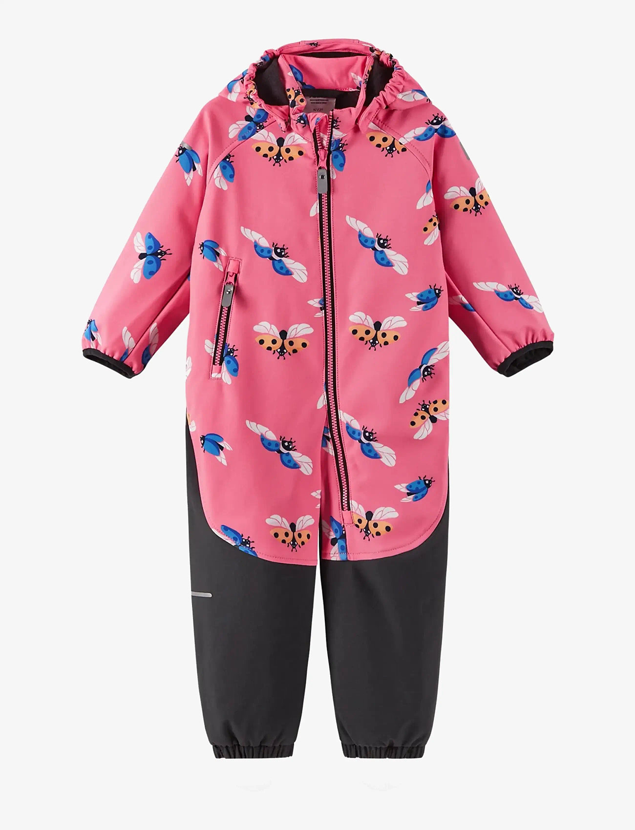 Reima - Softshell overall, Mjosa - softshell coveralls - soft coral - 0