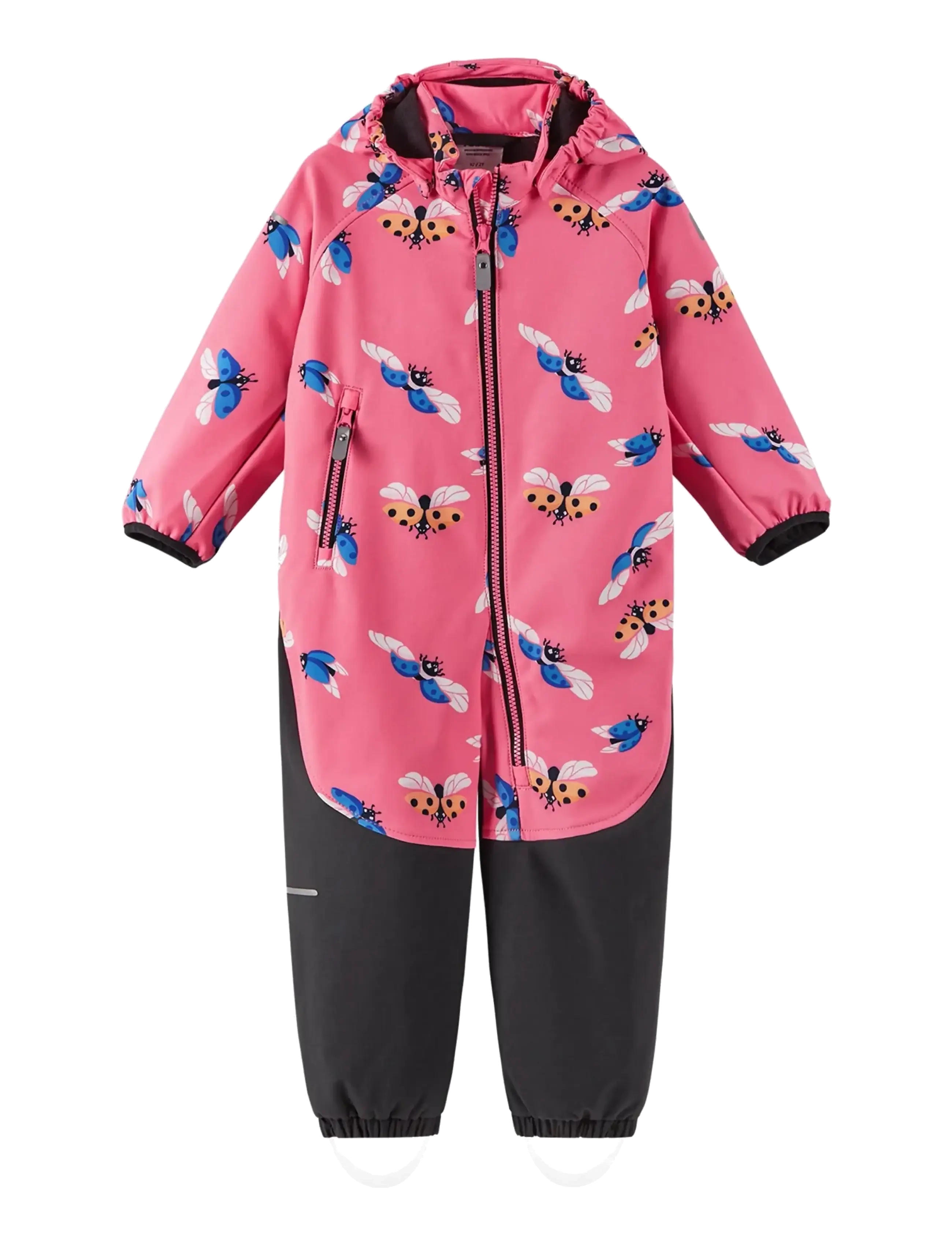 Reima Softshell overall, Mjosa - Softshell-Overalls - SOFT CORAL / pink/rose