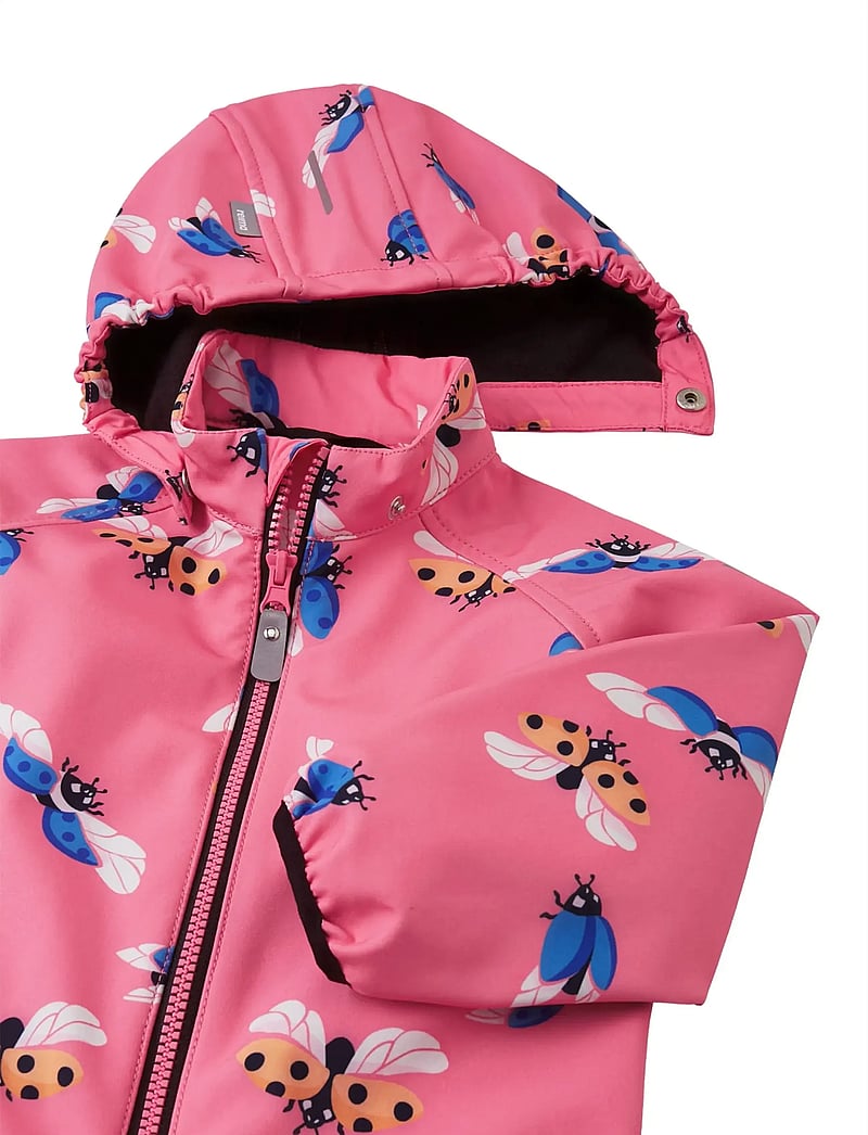 Reima - Softshell overall, Mjosa - softshell coveralls - soft coral - 3