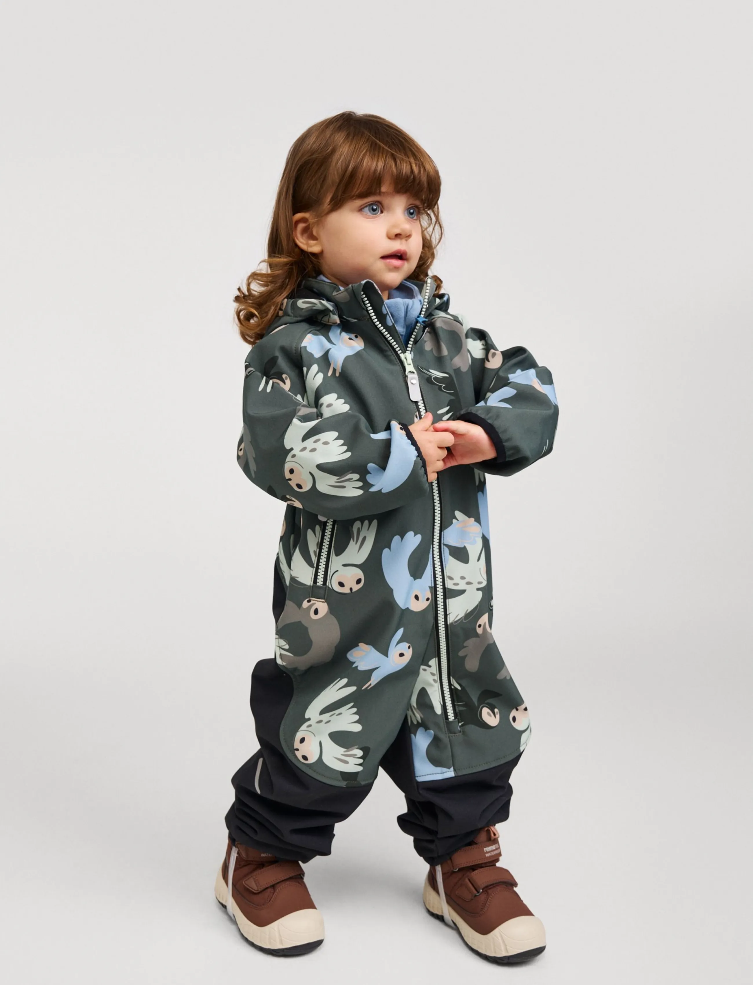 Reima Softshell Overall, Mjosa, 86, Coveralls, Grün - Kinder