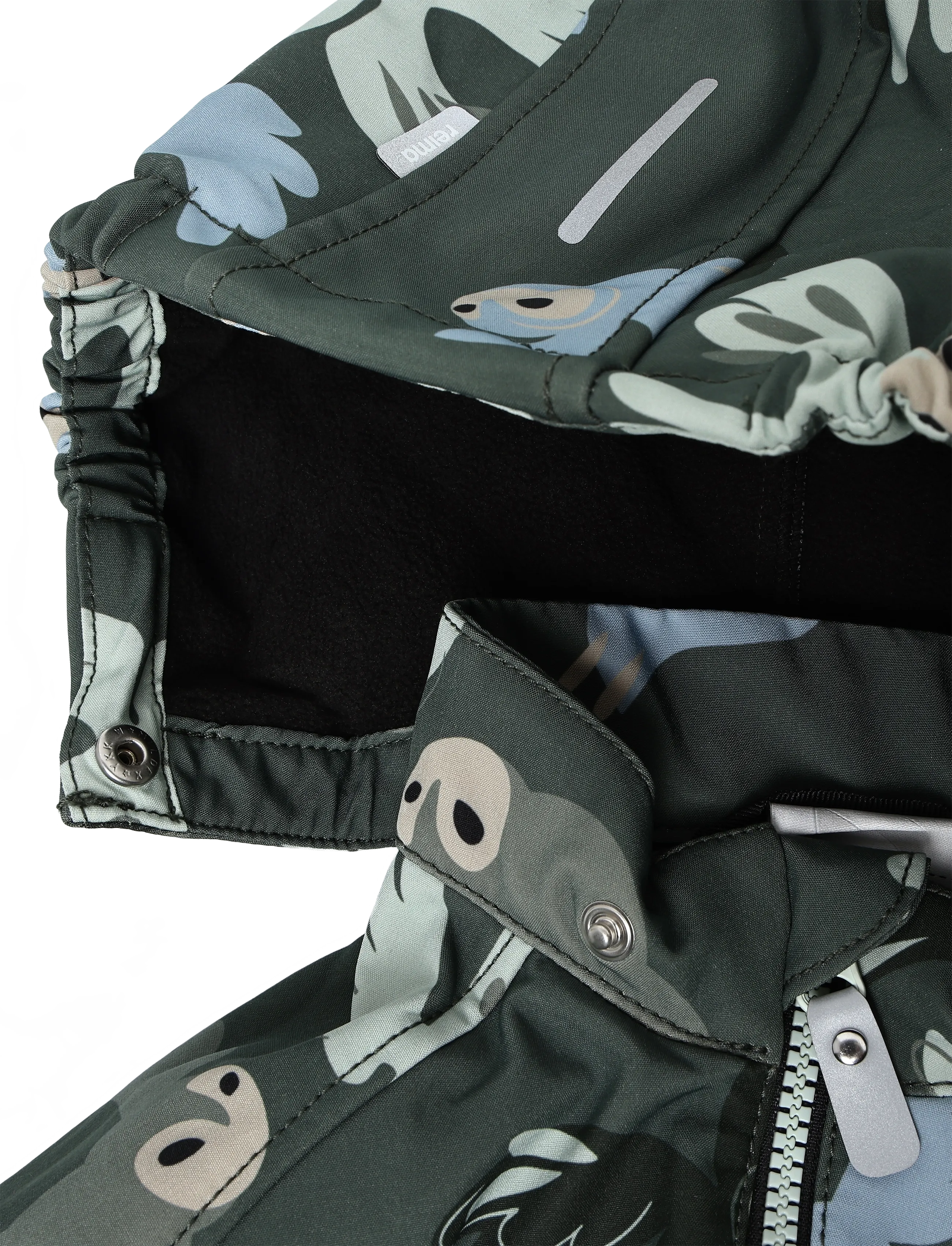 Reima - Softshell overall, Mjosa - softshell-kombed - thyme green - 3