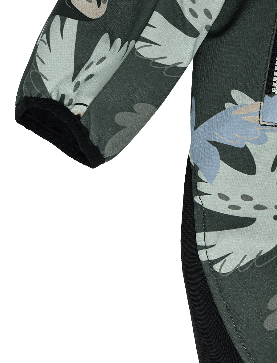 Reima - Softshell overall, Mjosa - softshell-kombed - thyme green - 5