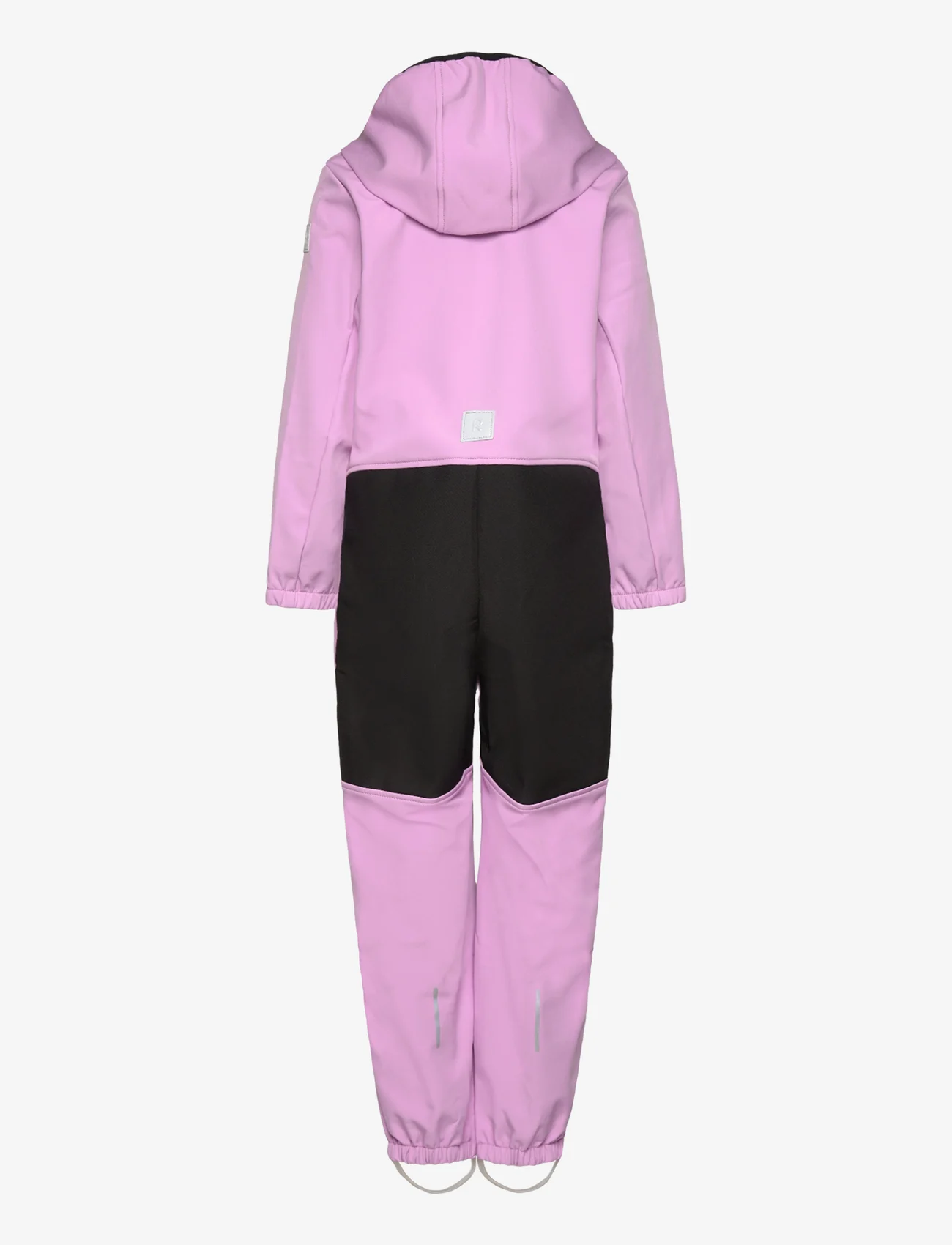 Reima - Kids' softshell Overall Nurmes - softshell coveralls - lilac pink - 1