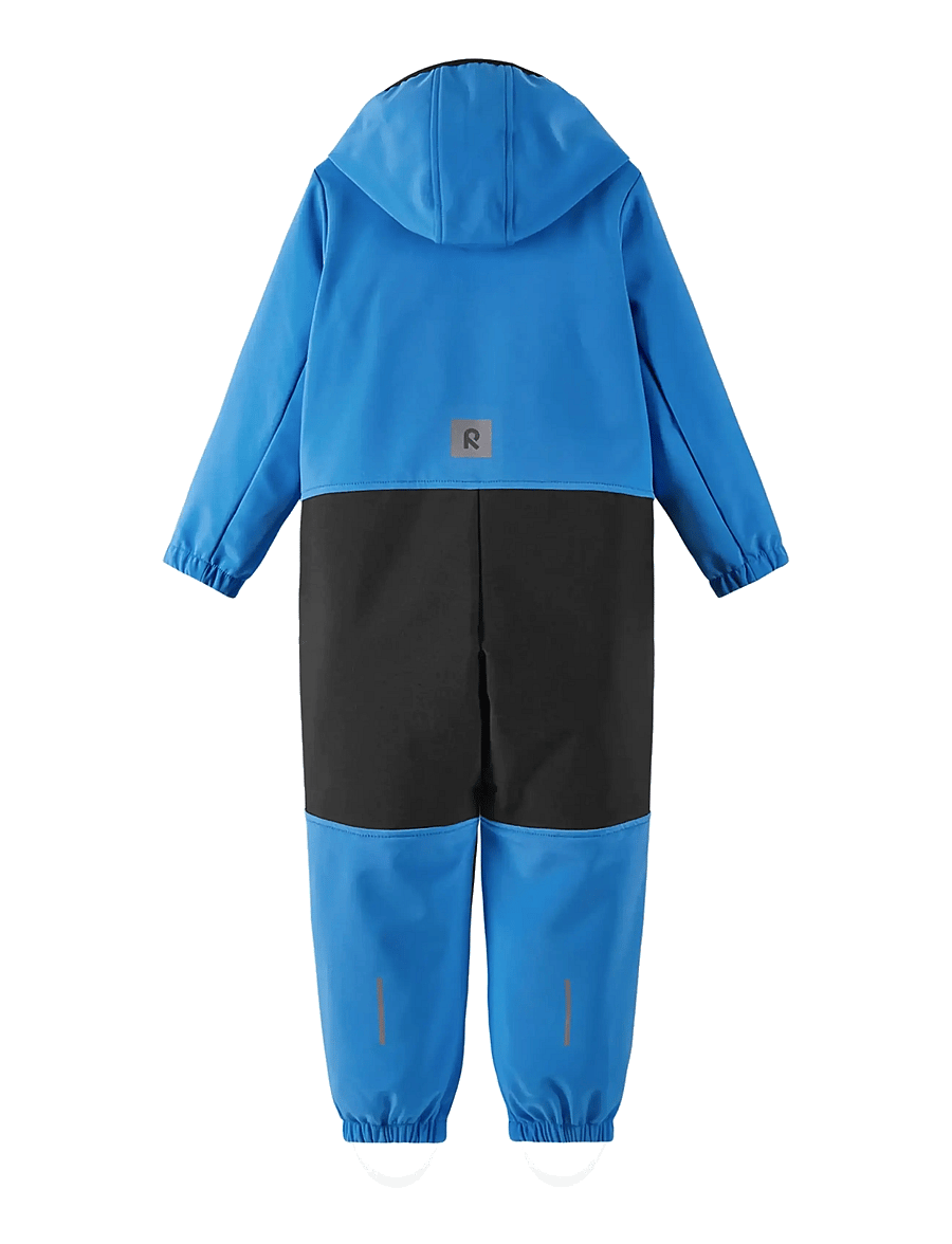 Reima - Softshell overall, Nurmes - softshell dragter - cool blue - 1