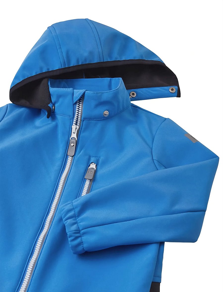 Reima - Softshell overall, Nurmes - softshell dragter - cool blue - 3