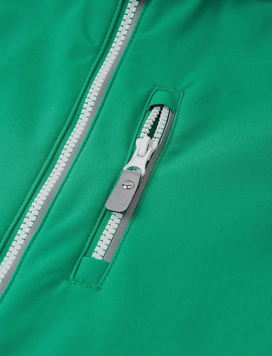 Reima - Softshell overall, Nurmes - softshell dragter - green - 4