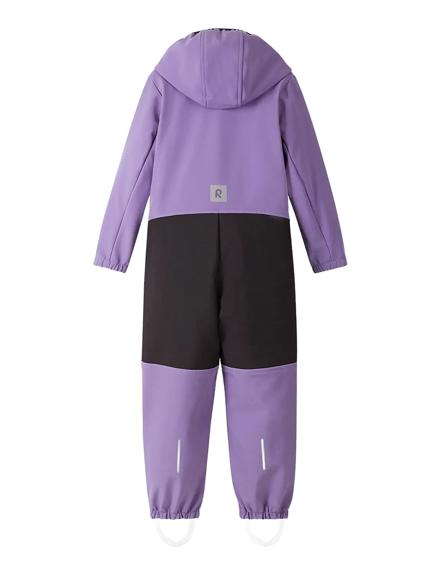 Reima - Softshell overall, Nurmes - softshell-overalls - misty violet - 2