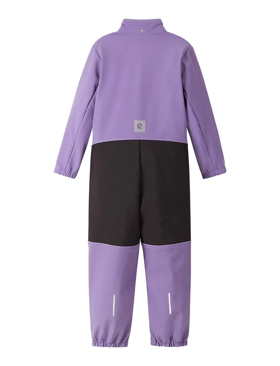 Reima - Softshell overall, Nurmes - softshell-overalls - misty violet - 3