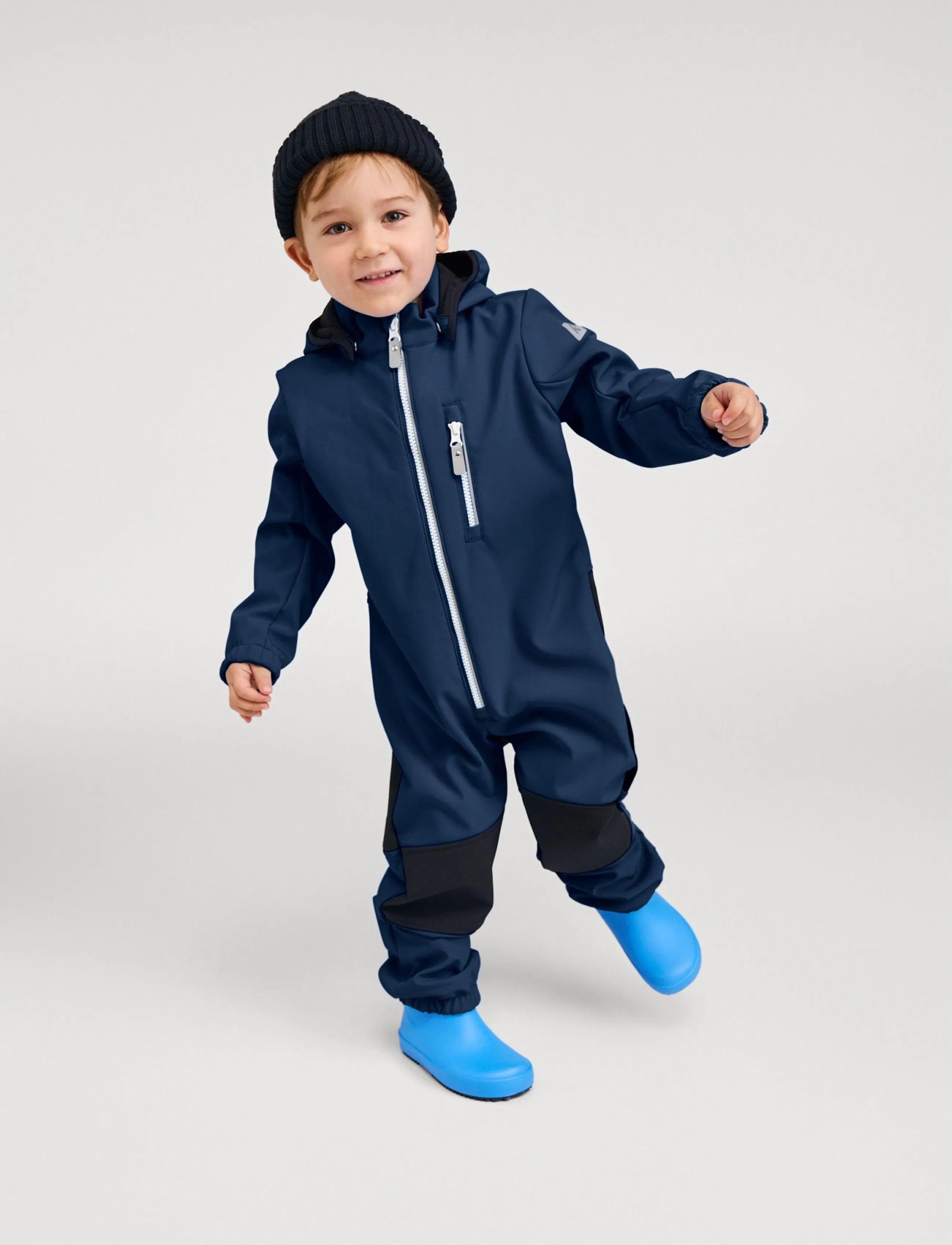 Reima Softshell Overall, Nurmes, 98, Coveralls, Marineblau - Kinder