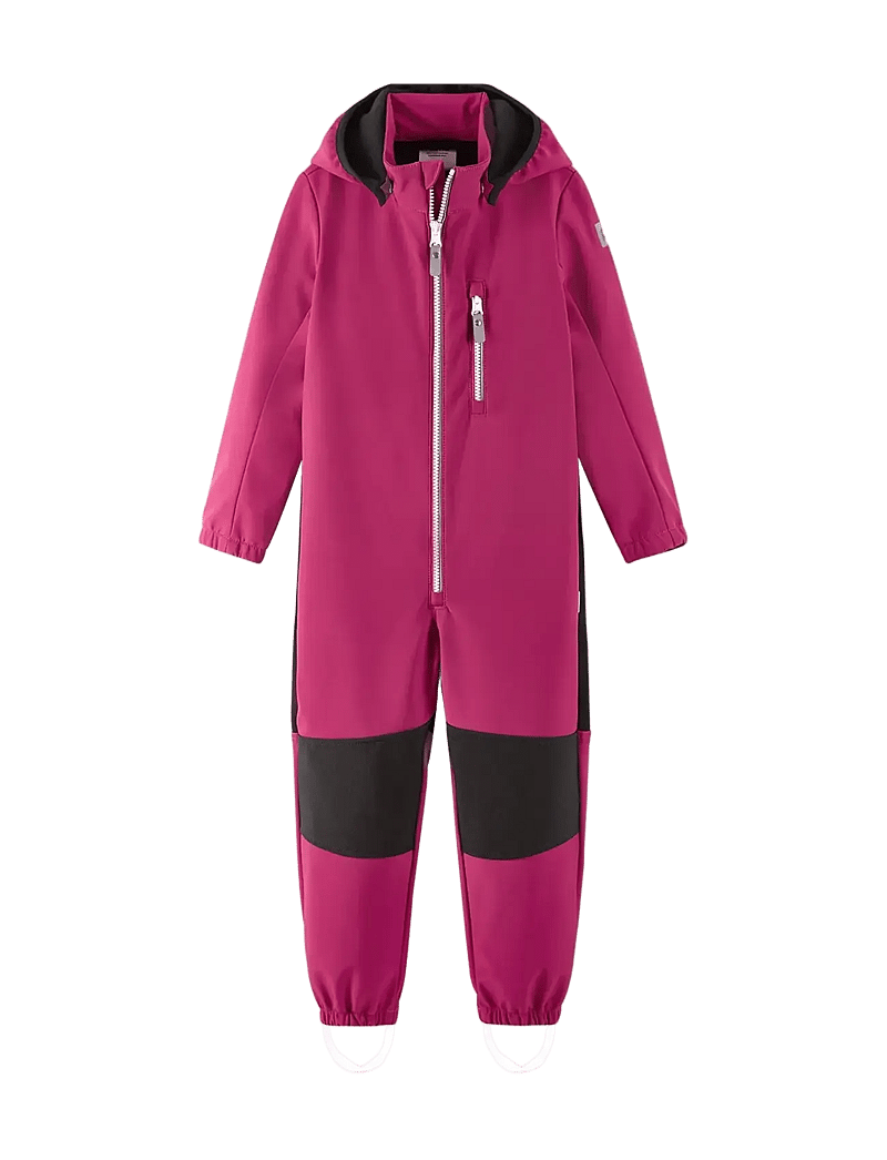 Reima - Softshell overall, Nurmes - softshell dragter - rosy berry - 0