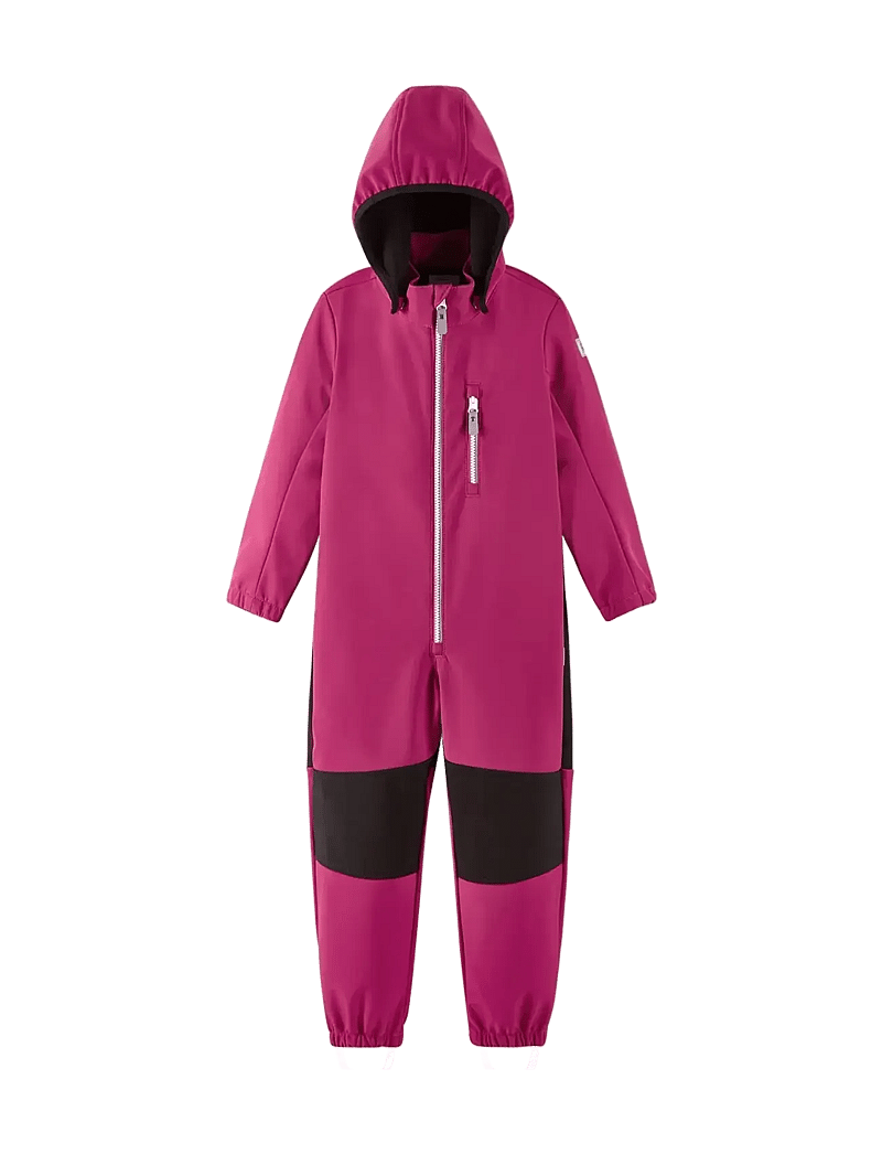 Reima - Softshell overall, Nurmes - softshell dragter - rosy berry - 2