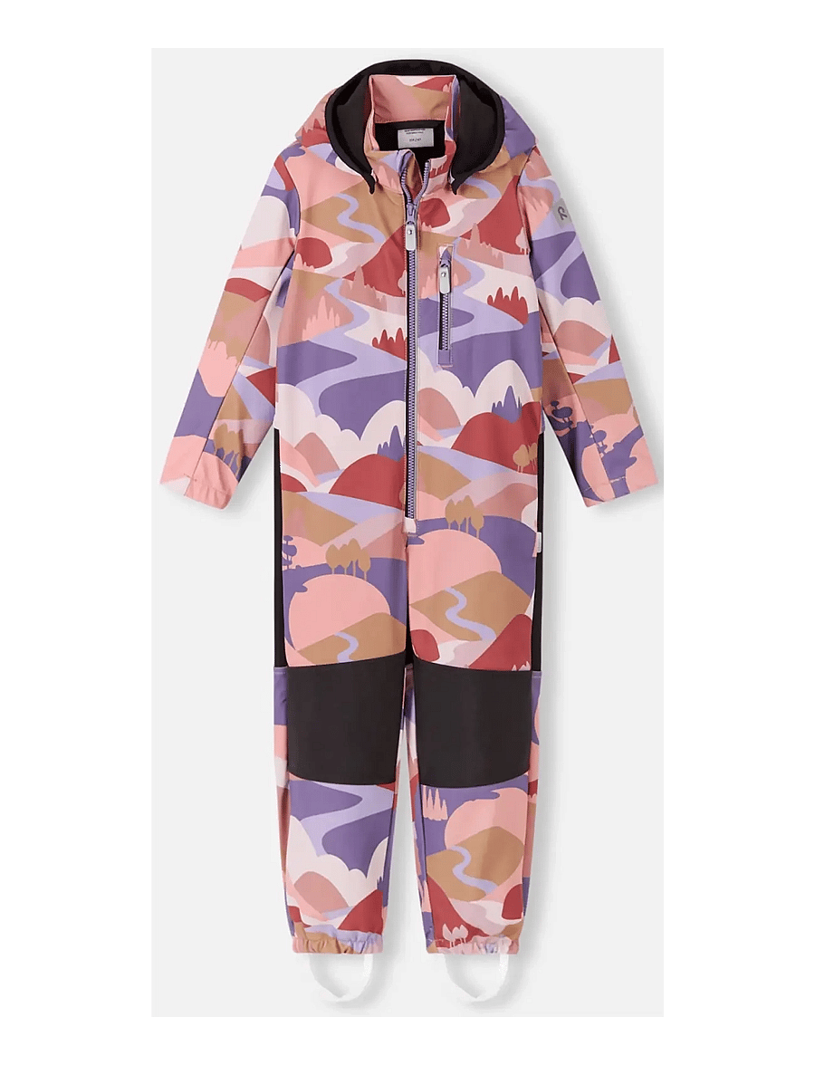 Reima - Softshell overall, Nurmes - jumpsuits - rose blush - 0